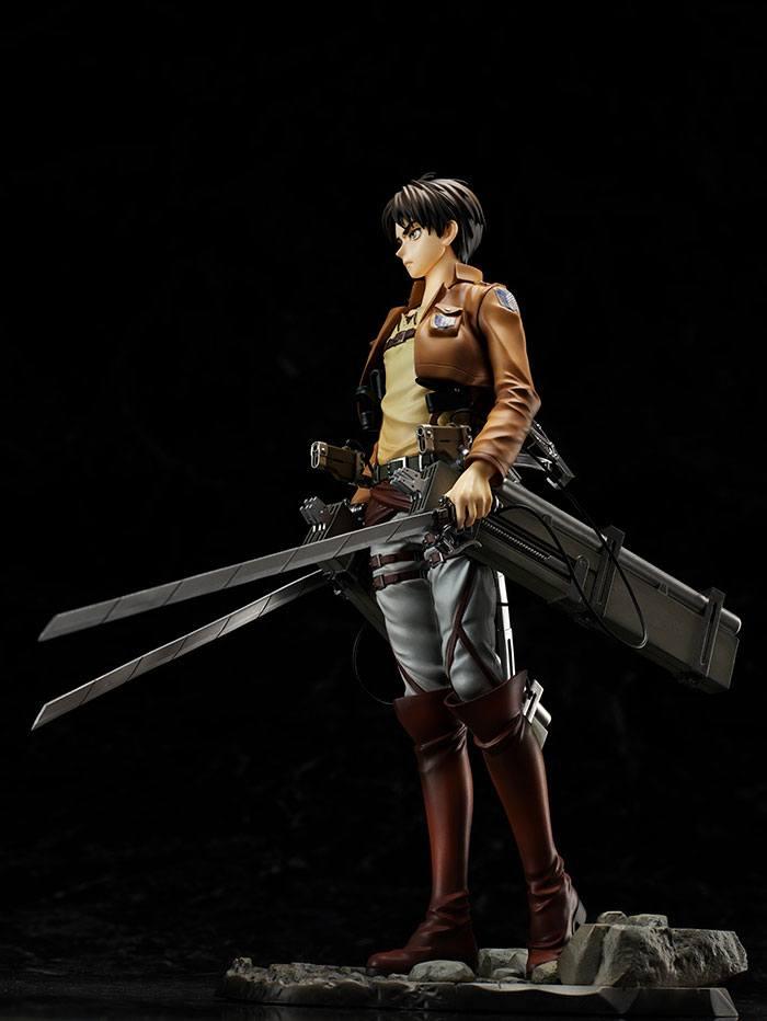 Attack of titan statuette pvc ellen l attaque des titans 8