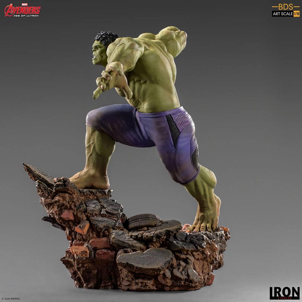 Avengers l ere d ultron statuette bds art scale hulk 26 cm iron studios 2