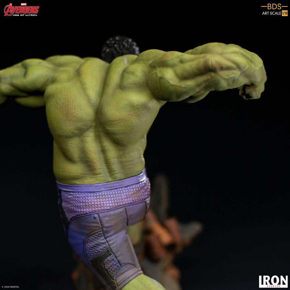 Avengers l ere d ultron statuette bds art scale hulk 26 cm iron studios 6