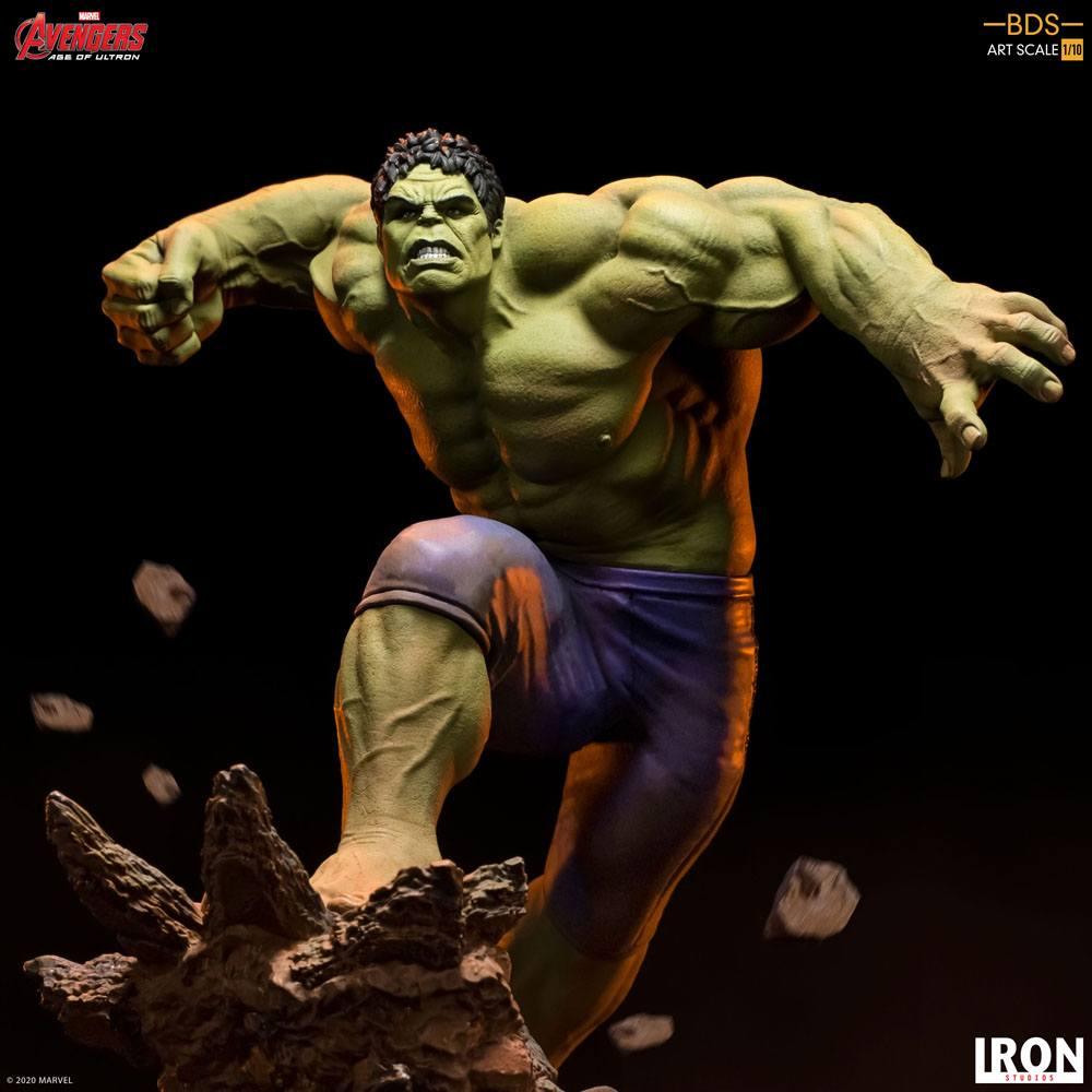 Avengers l ere d ultron statuette bds art scale hulk 26 cm iron studios 7