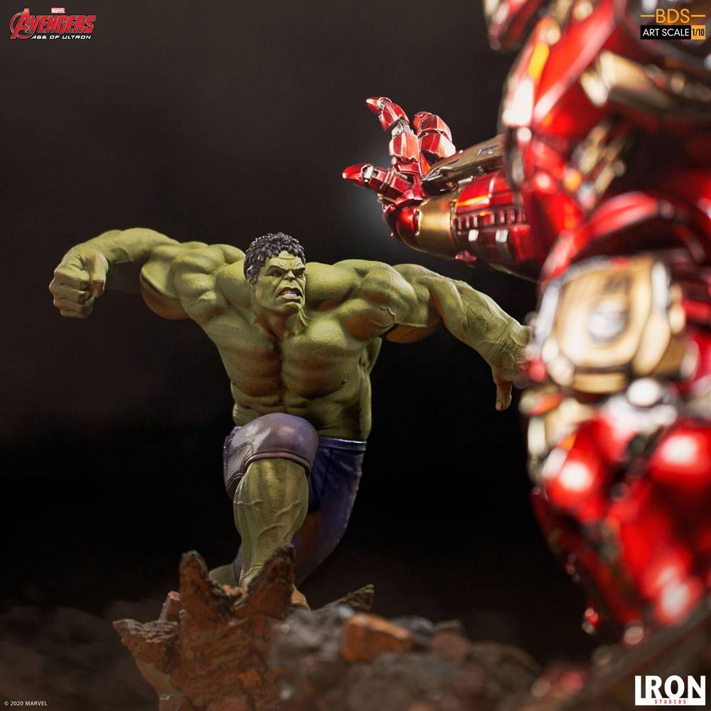 Avengers l ere d ultron statuette bds art scale hulk 26 cm iron studios 8