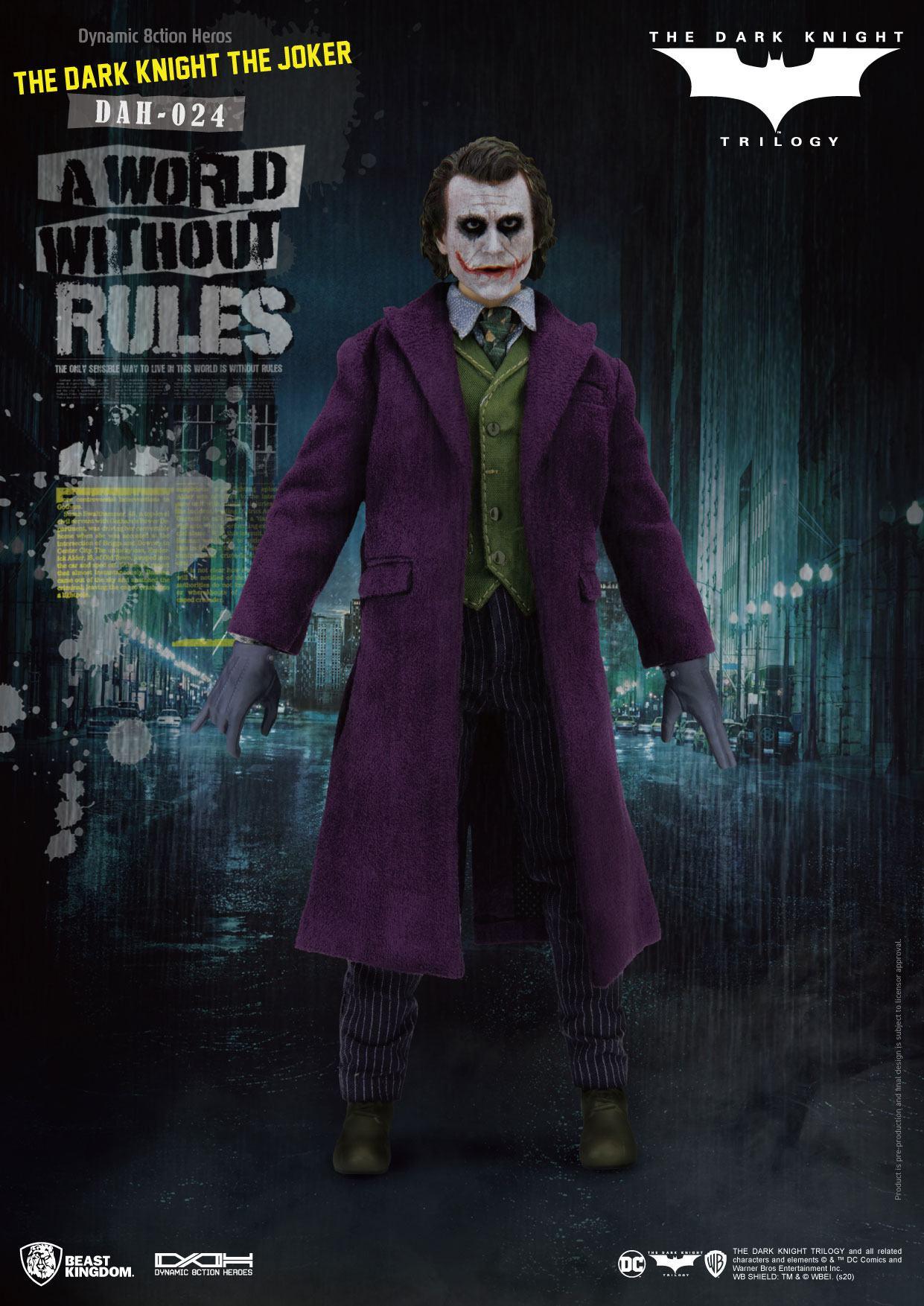 Batman the dark knight figurine dynamic action heroes the joker 1