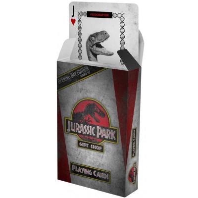 Cartes a jouer jurassic park