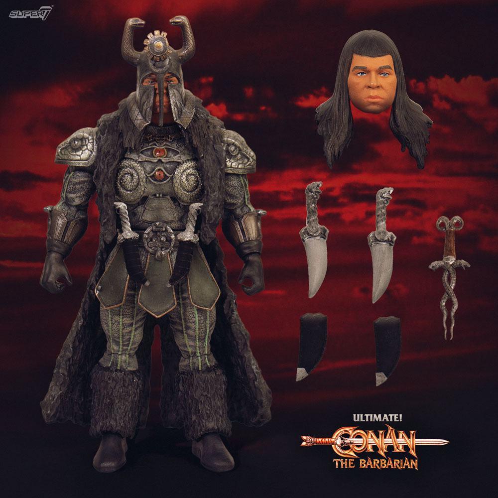 Conan le barbare figurine ultimates thulsa doom 18 cm 2