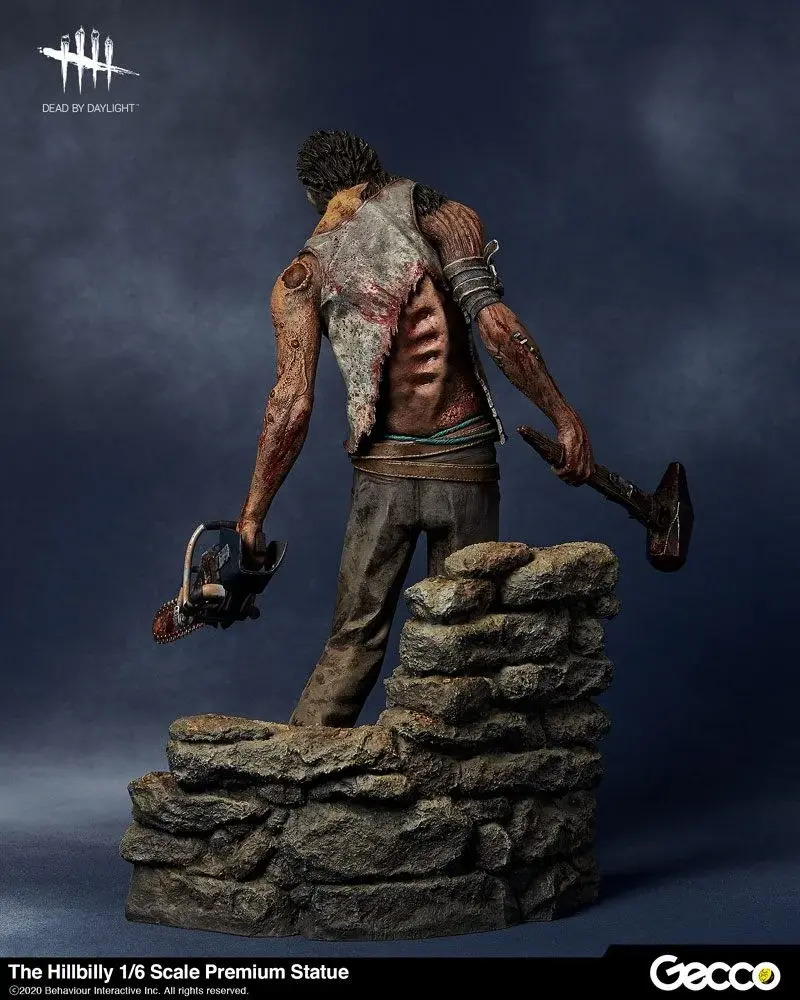 Dead by daylight statuette pvc 16 the hillbilly 31 cm 4