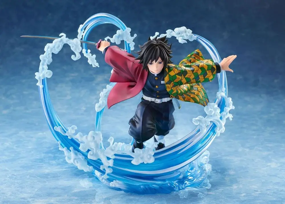 Demon slayer kimetsu no yaiba statuette 18 giyu tomioka 22 cm 1