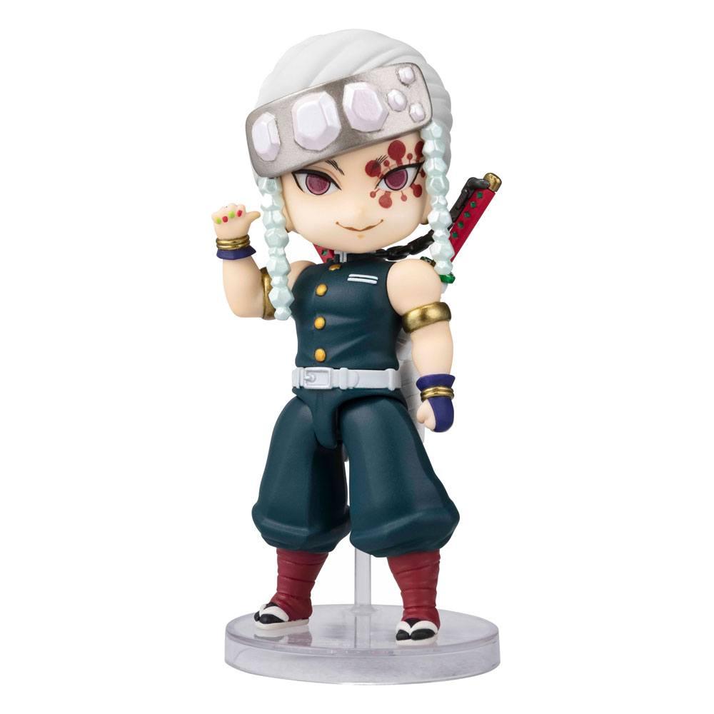 Demon slayer kimetsu no yaibafigurine figuarts mini uzui tengen 10 cm suukoo toys 1