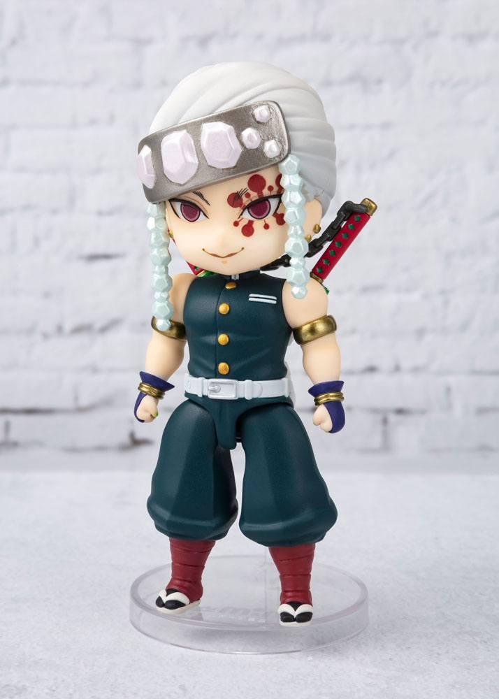 Demon slayer kimetsu no yaibafigurine figuarts mini uzui tengen 10 cm suukoo toys 2
