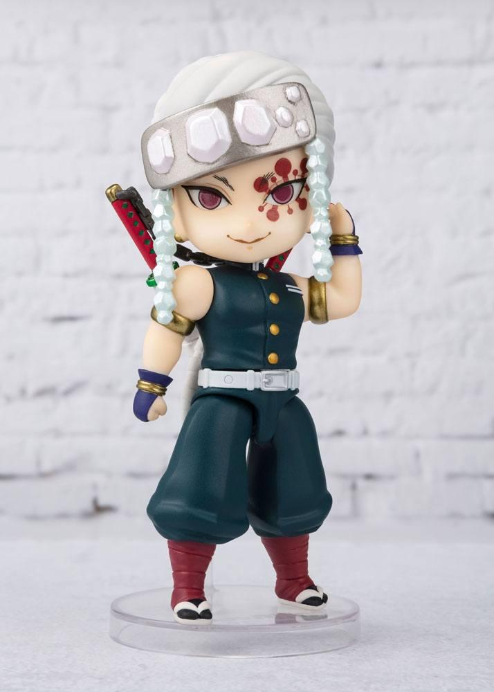 Demon slayer kimetsu no yaibafigurine figuarts mini uzui tengen 10 cm suukoo toys 3