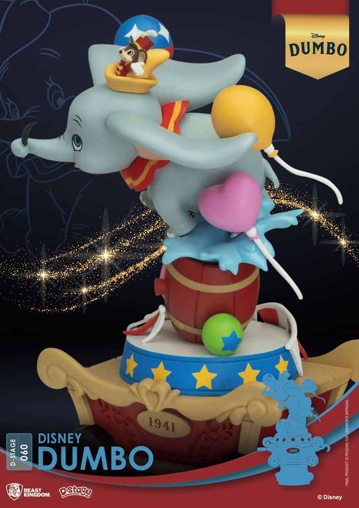 Disney classic animation series diorama pvc d stage dumbo 15 cm 2