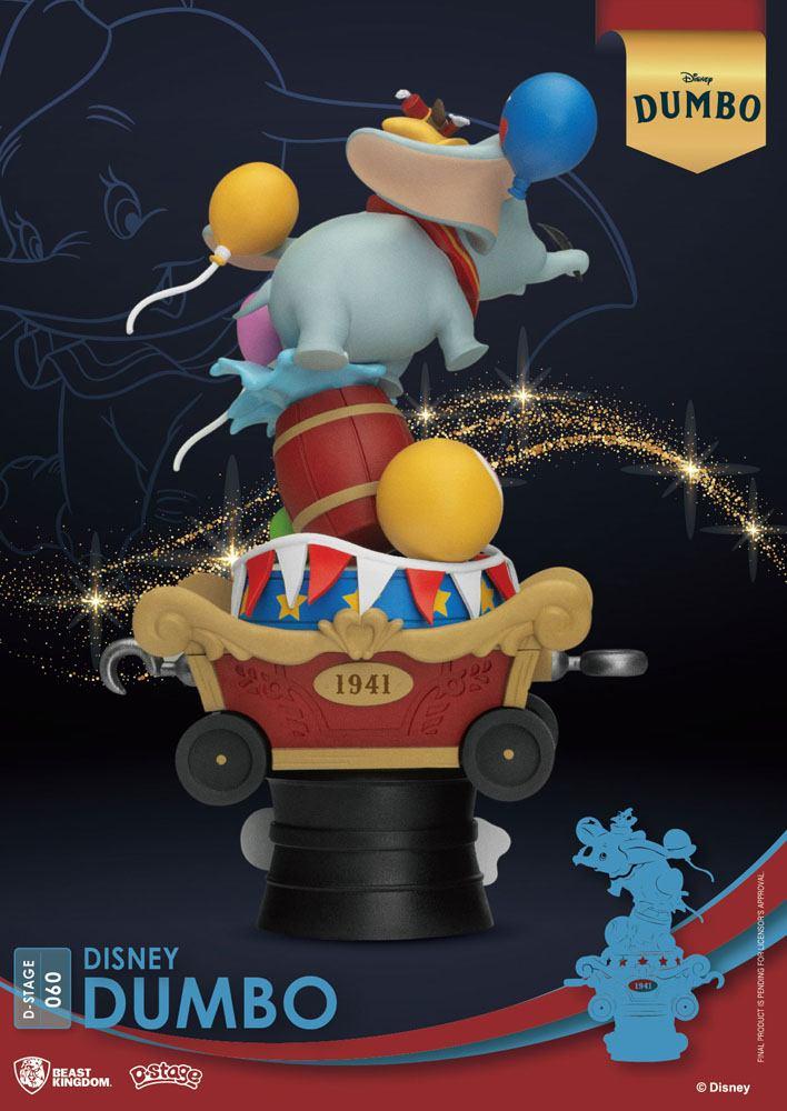 Disney classic animation series diorama pvc d stage dumbo 15 cm 5