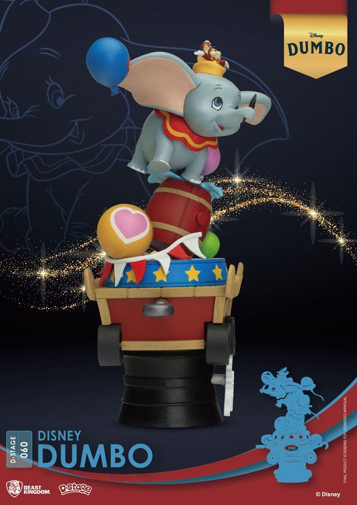 Disney classic animation series diorama pvc d stage dumbo 15 cm 6