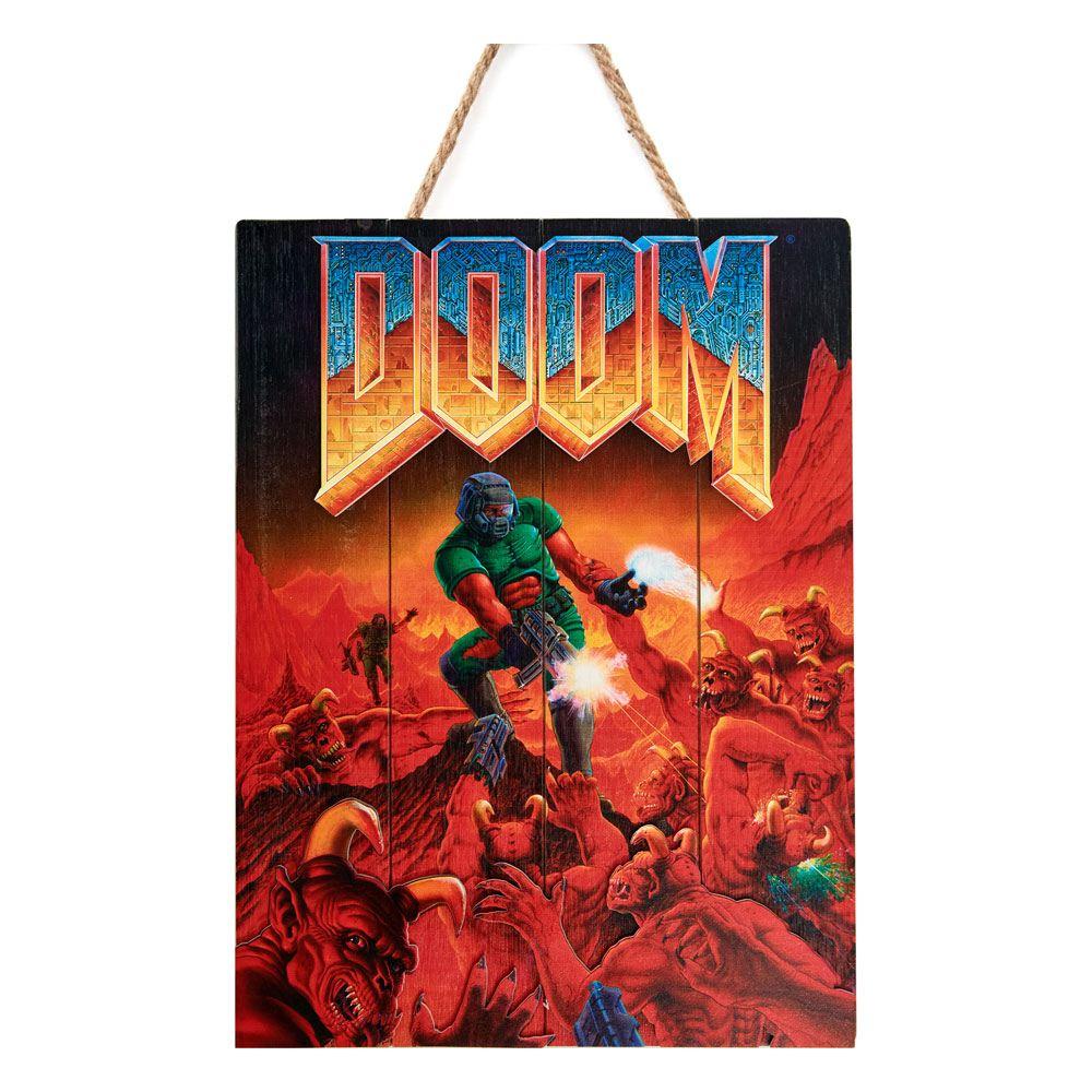 Doom print art wood tableau en bois suukoo toys 1