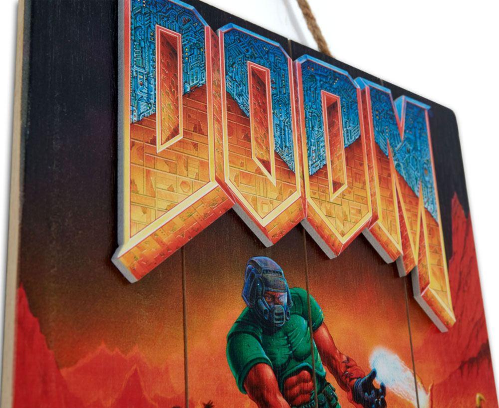 Doom print art wood tableau en bois suukoo toys 4