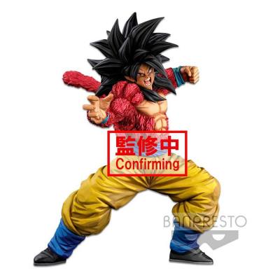 Dragonball super statuette super master stars piece super saiyan 4 son goku two dimentions 25 cm