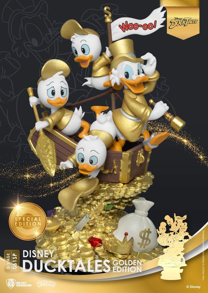 Ducks tales golden edition suukoo toys figurine collection 3 