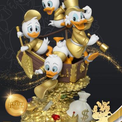 Disney Classic Animation Series diorama D-Stage DuckTales Golden Edition heo EMEA Exclusive 15 cm