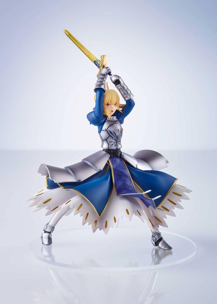 Fategrand order statuette conofig pvc saberaltria pendragon 16 cm 2