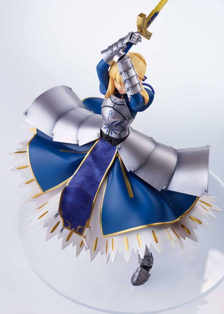 Fategrand order statuette conofig pvc saberaltria pendragon 16 cm 5
