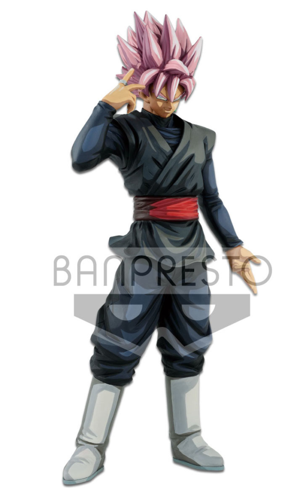 Figurine grandista manga dimension black goku super saiyan rose