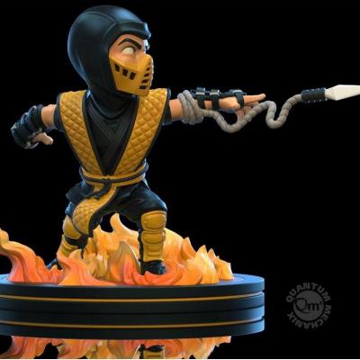 Figurine mortal kombat diorama q fig scorpion 10 cm 1 