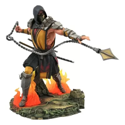 Figurine scorpion mortal kombat 11