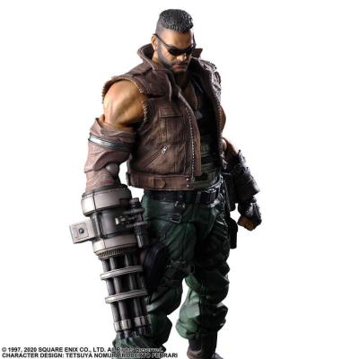 Final fantasy 7 figurine barett walace kai version 2 suukoo toys 2
