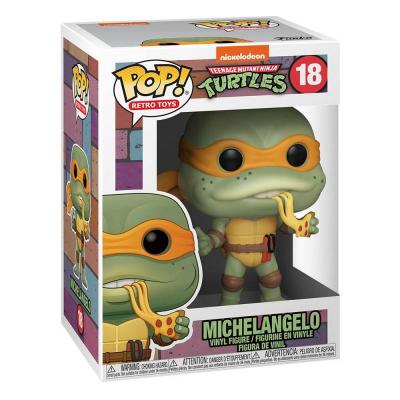 Les Tortues Ninja POP! Television Vinyl figurine Michelangelo 9 cm