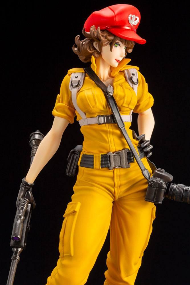 G i joe bishoujo statuette pvc 17 lady jaye canary ann color version 23 cm 2