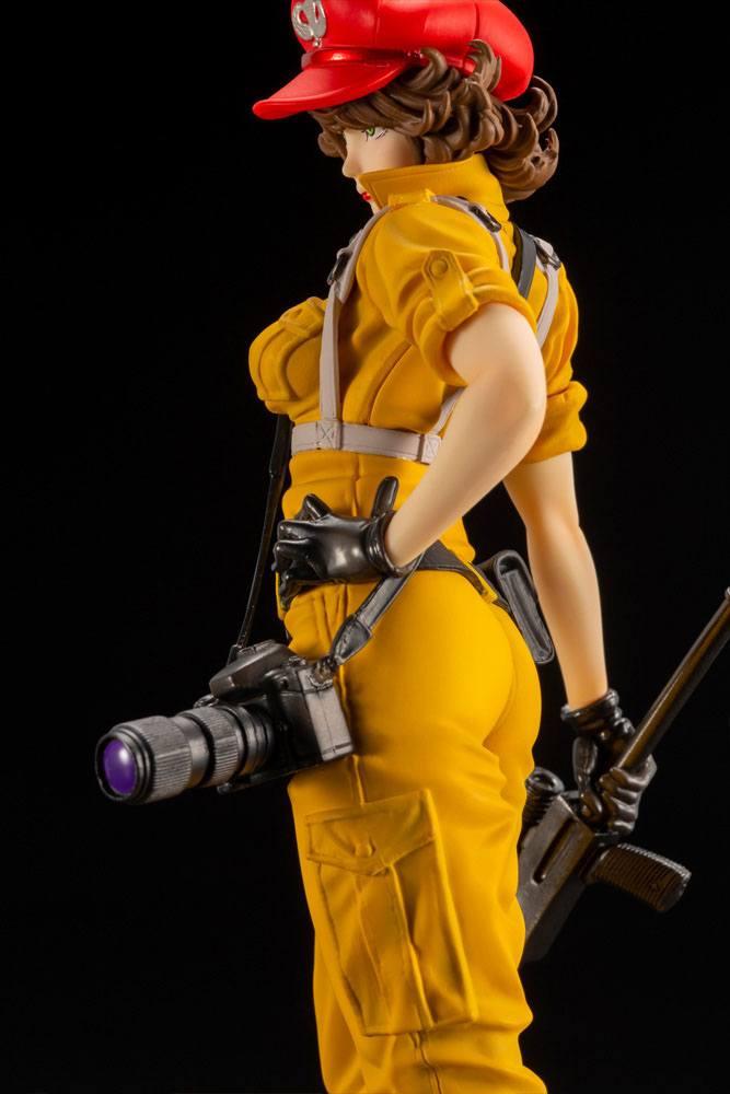G i joe bishoujo statuette pvc 17 lady jaye canary ann color version 23 cm 3