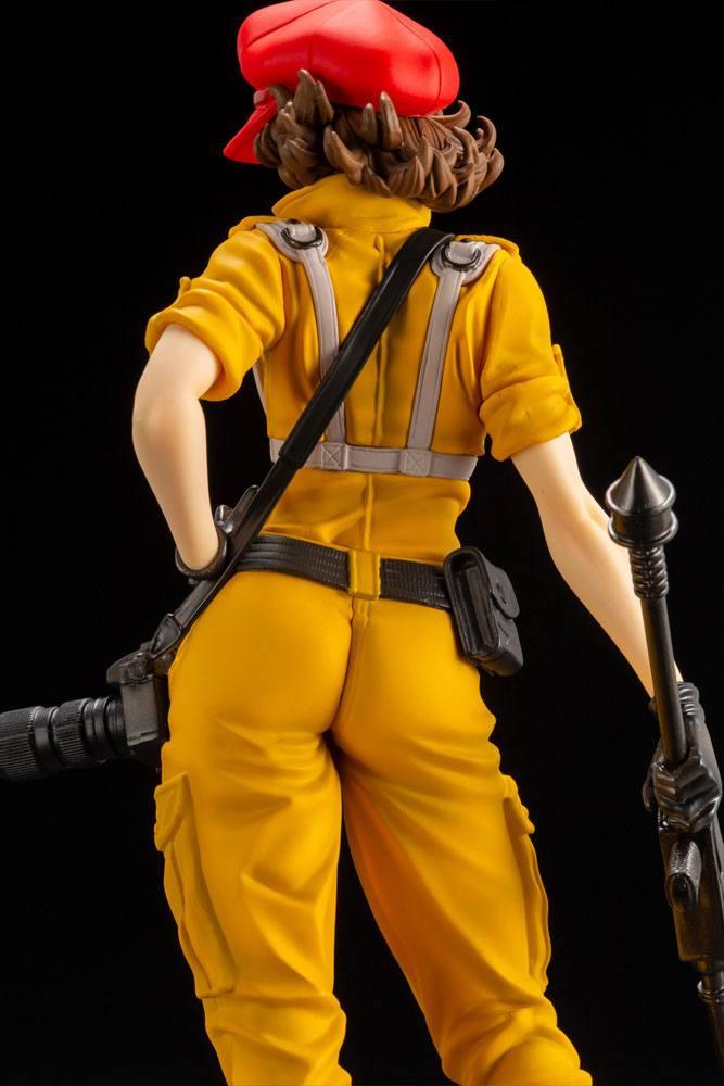 G i joe bishoujo statuette pvc 17 lady jaye canary ann color version 23 cm 4