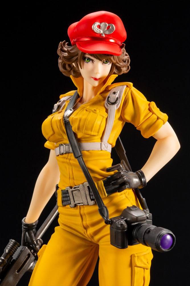 G i joe bishoujo statuette pvc 17 lady jaye canary ann color version 23 cm 7