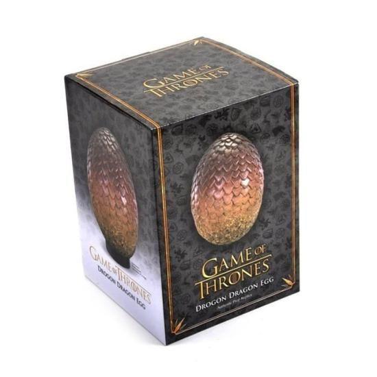 Game of thrones replique oeuf de dragon drogon 20 cm