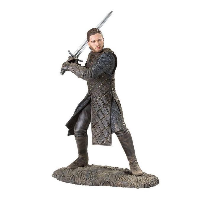 Game of thrones statuette pvc jon snow battle of the bastards 20 cm 1