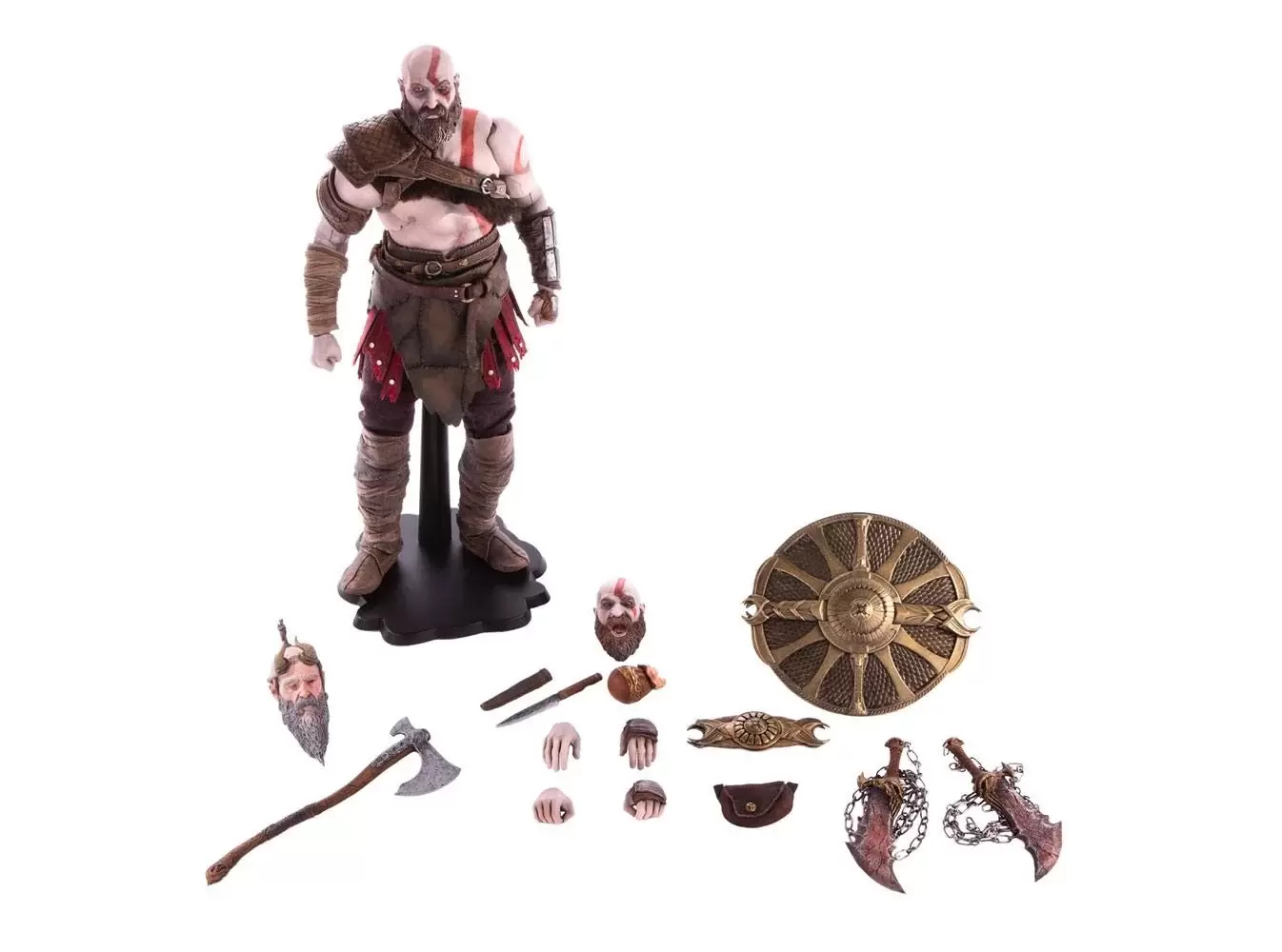 God of war 2019 figurine 16 kratos 33 cm