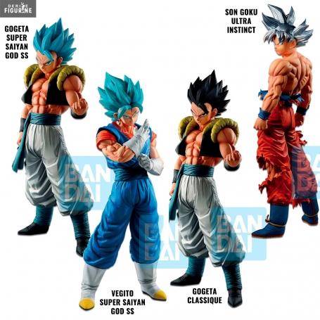 Gogeta two versions son goku vegito extreme saiyan figure ichiban kuji
