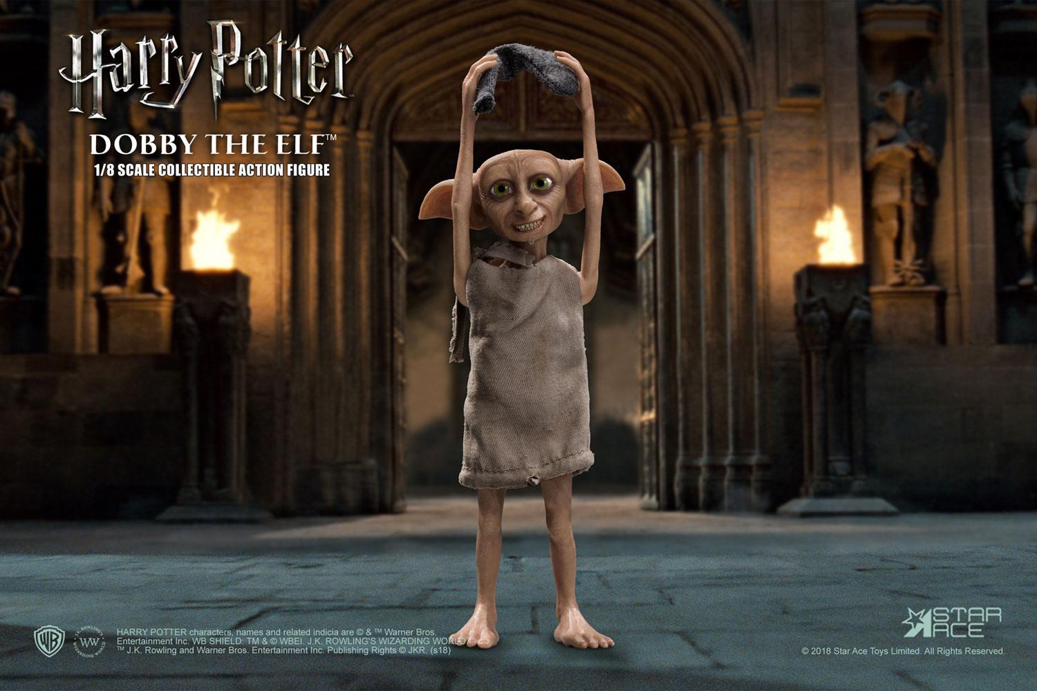 Harry potter et la chambre des secrets figurine real master series dobby 4