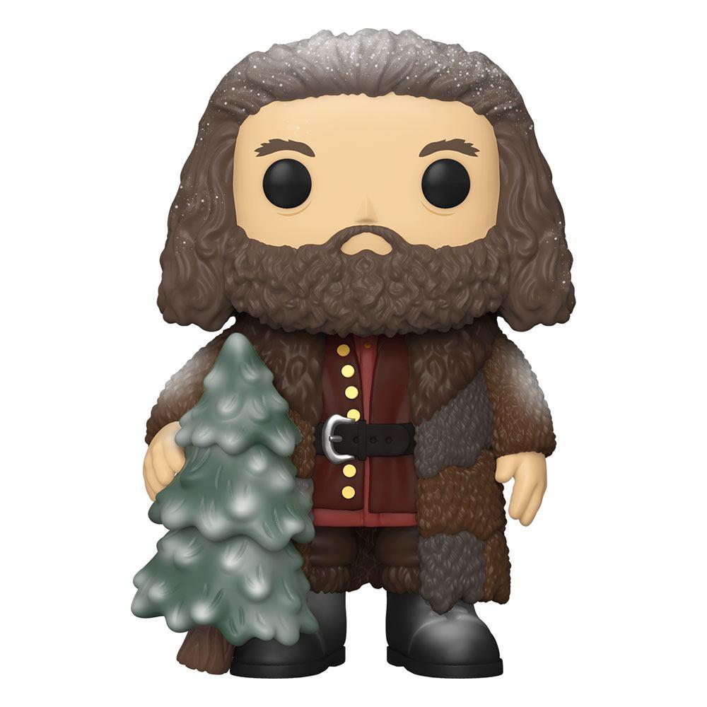 Harry potter figurine super sized pop vinyl holiday rubeus hagrid 15 cm 1