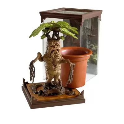 Harry potter statuette magical creatures mandrake 13 cm