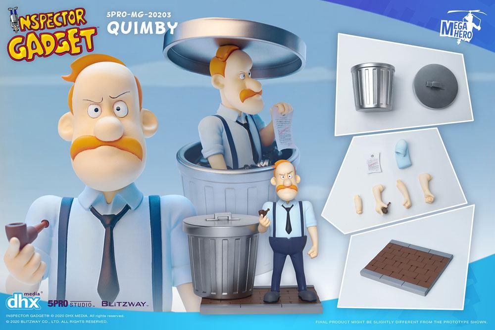 Inspecteur gadget figurine 112 mega hero quimby 13 cm 5