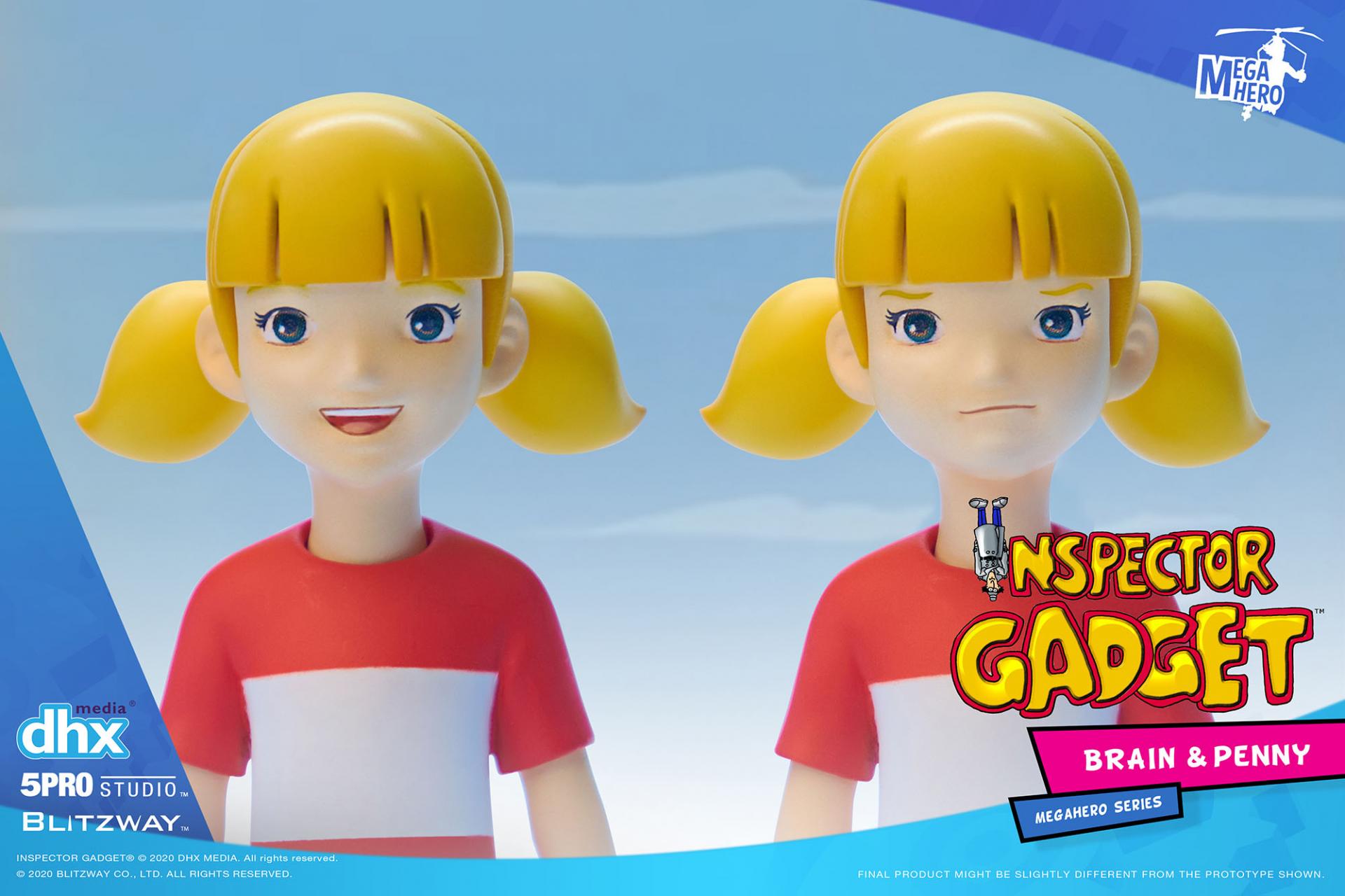 Inspector gadget blitzway penny and brain figures 003