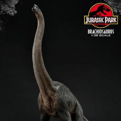 Jurassic park statuette pvc prime collectibles 138 brachiosauru 