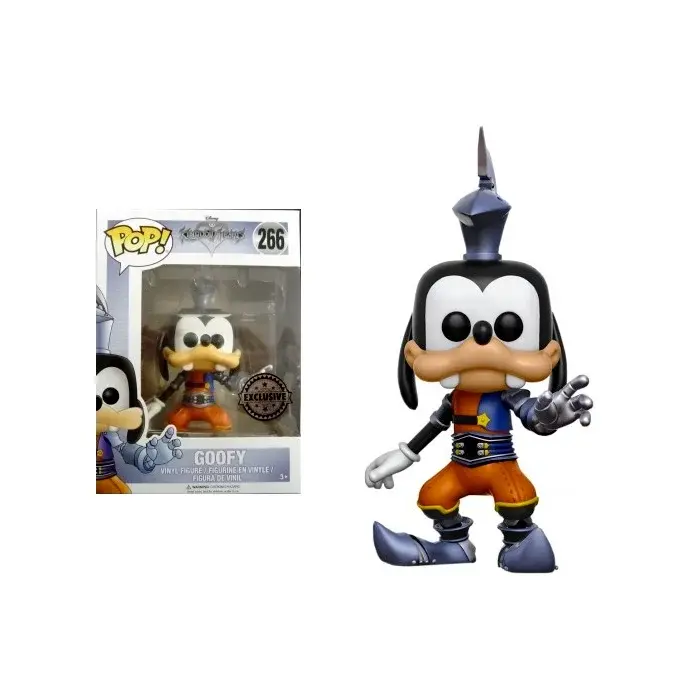 Kingdom hearts 266 dingo armored exclusive version figurine funko pop