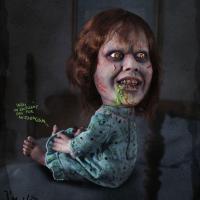 L exorciste statuette defo real series regan macneil 15 cm 5 