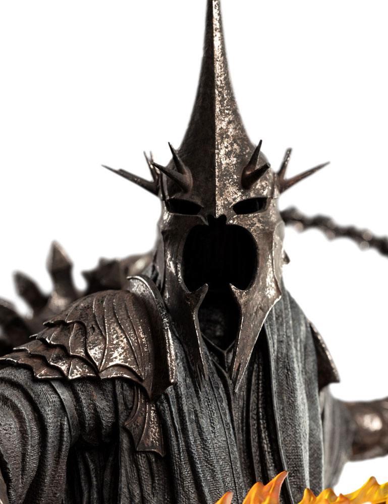 Le seigneur des anneaux figures of fandom statuette the witch king of angmar weta figurine 4