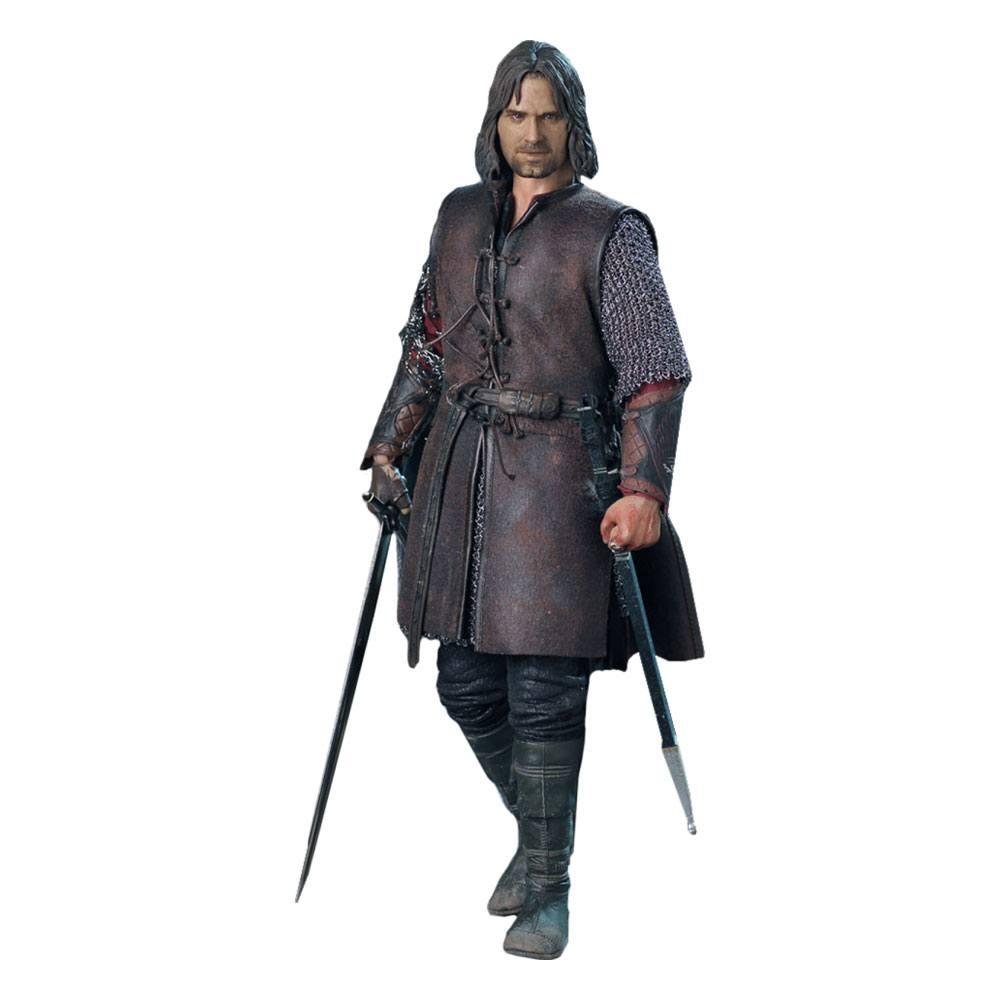 Le seigneur des anneaux figurine 16 aragorn at helm s deep 30 cm 1