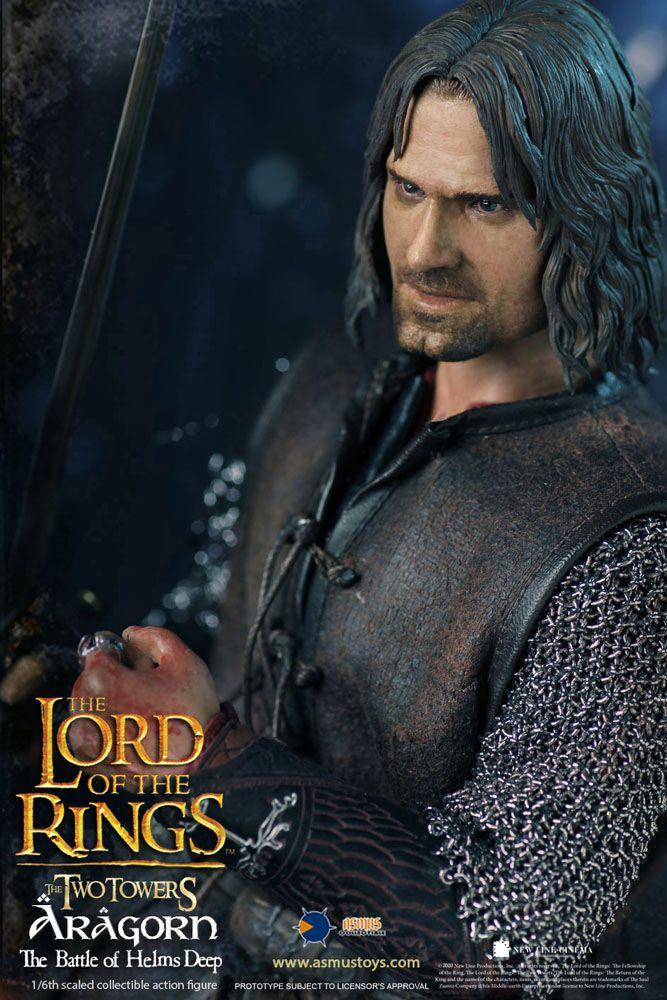 Le seigneur des anneaux figurine 16 aragorn at helm s deep 30 cm 5
