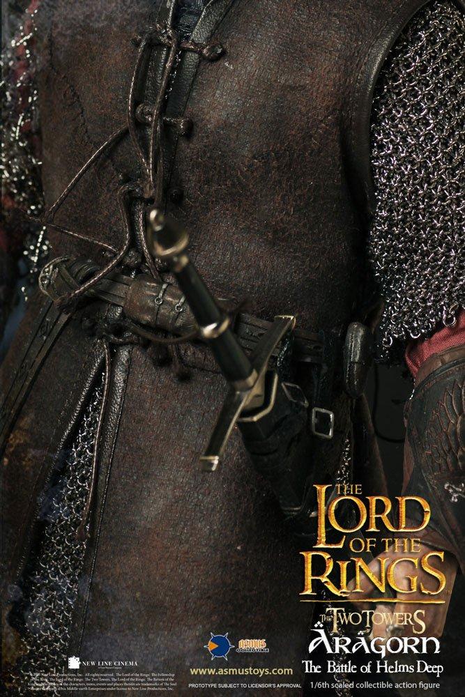 Le seigneur des anneaux figurine 16 aragorn at helm s deep 30 cm 7