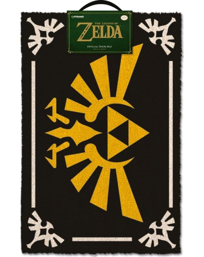 Legend of zelda paillasson triforce 40 x 60 cm 1