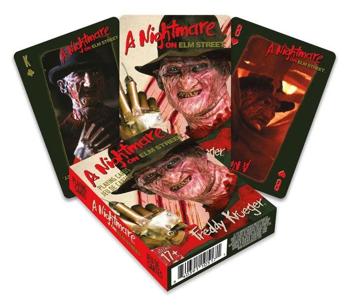 Les griffes de la nuit jeu de cartes a jouer freddy